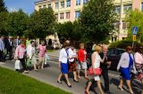 Przemarsz uczestników Jubileuszu 100-lecia Jagiełły